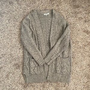 Madewell cardigan- oatmeal color